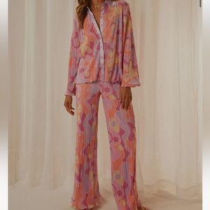 Peppermayo Change of Pace Shirt & Pants - Psychedelic
